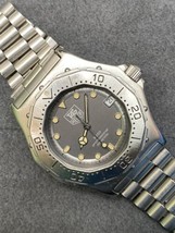  Serviced Vintage TAG HEUER 3000 Series two-tone 934.026 Submarine Style... - $674.99