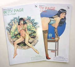 Betty Page The 50s Rage #1-2 Complete Run+Signed Woron &amp; Paresi *Artist Direct* - £9.45 GBP+