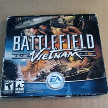 Battlefield Vietnam PC CD ROM EA Games 4 CD&#39;s 2001 Rated T Teen Video Game - £39.81 GBP