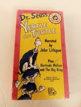 Dr. Seuss Yertle the Turtle and Other Stories VHS Video Cassette Brand New  - £27.96 GBP