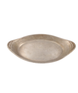 Vintage Burcoware au gratin Pewter Dish 1251 Made in California - €10,51 EUR