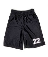 Children&#39;s Place Athletic Basketball Shorts Black #22 Size M - $147.62 MXN