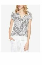 Womens City Mix Layered Look T Shirt Light Dune/Black Small SANCTUARY $54 - NWT - £7.16 GBP