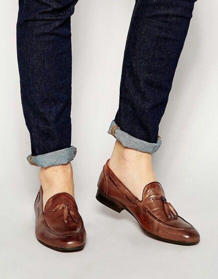 NEW Handmade Men brown leather loafers, Men slipons, Men's loafers shoes, Men st