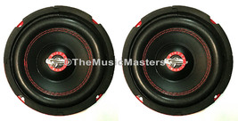 Pair 6.5 inch Home Studio Car Audio Stereo WOOFER Subwoofer Replacement Speaker - £39.86 GBP