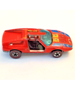 Redlines Hot Wheels 1970 Mattel Mercedes Benz C111 Red Diecast Car Doors... - $29.00