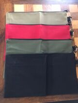 4 Pack Tool Bag, Small Tool Pouch with Zipper, Premium Utility 12.5"L x 7"W x 1" - $17.82