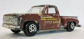 Yatming Gold Eagle Brown Chevy Stepside Diecast Chevrolet Pick Up Truck ... - £3.14 GBP
