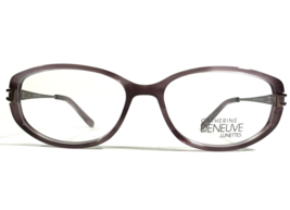 Catherine Deneuve Eyeglasses Frames CD-357 PUR Purple Square Full Rim 54... - $65.23