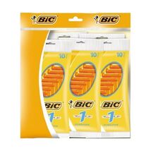 BiC 1 Sensitive Mens Single Blade Disposable Shaver 5 packs of 10  - $36.00