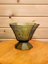 Anchor Hocking Vintage Glass Decor Vase Octagonal - £18.23 GBP
