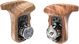 SmallRig Left-Side Wooden Grip with Rosette, Right Side Wooden Grip with... - $363.99