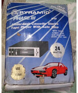 Vintage  Pyramid Phase III   910 under CASSETTE  STEREO AS-IS For Parts - $34.65