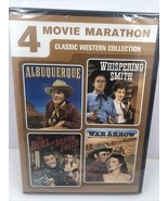 4 Westerns DVD: Albuquerque Whispering Smith Duel at Silver Creek War Ar... - £4.65 GBP