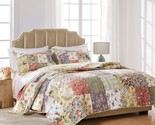 2-Piece Twin/Twin Xl Greenland Home Blooming Prairie Cotton Patchwork Qu... - £51.89 GBP