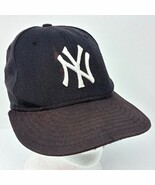 *READ* Vintage New York Yankees New Era Made in USA 100% Wool MLB Cap Ha... - $12.95
