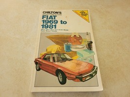 Vintage Chilton&#39;s Fiat 1969 to 1981 Repair and Tune Up Guide - £11.79 GBP