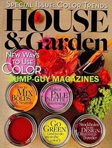 House and Gardens Magazine (March 2007) [Paperback] Dominique Browning - $4.61