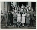 July 1958 Killarney Ireland Tour Group Black and White Photo - £14.00 GBP
