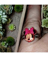 Really cute little Minnie Mouse ring size 5 - £14.02 GBP