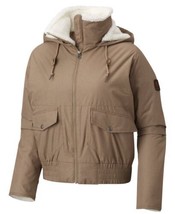 Columbia Womens Fleece lined Beacon Brooke Bomber Jacket,X-Small,Truffle - $133.60