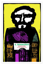 Movie Poster 4 film Saint BERNARDO.Modern art.World Graphic Design room decor. - £12.70 GBP