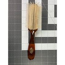 Vintage 80s Goody Brown Round Tip Plastic Bristle Brush  - $37.40