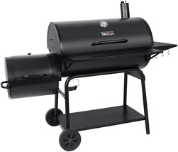 Royal Gourmet CC2036F Charcoal Barrel Grill with Offset Smoker, 1188 Square - $291.99