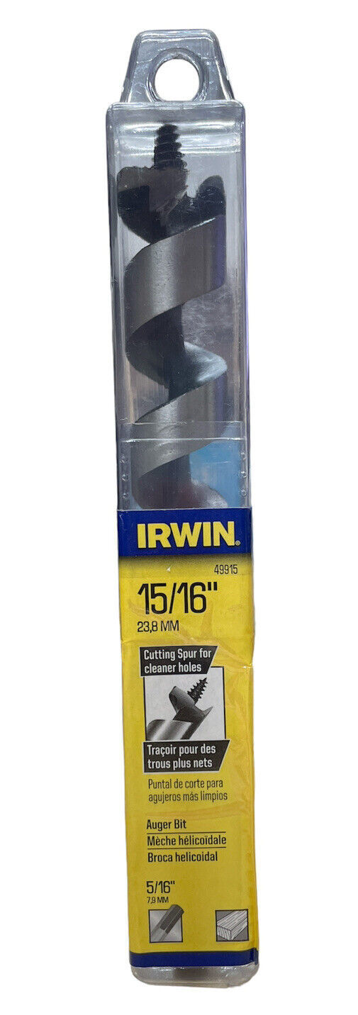 Primary image for Irwin 49915 15/16" Auger Drill Bit