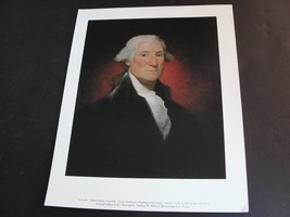 Vintage Art Print Reproduction- Gilbert Stuart, 1755-1828- George Washington (17 - £16.78 GBP