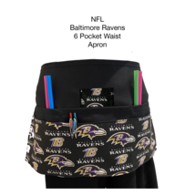 6 Pocket Waist Apron / NFL Baltimore Ravens - £15.92 GBP