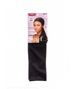 RED BY KISS SATIN WRAP SCARF BLACK # HSFP10 EXTRA LONGER 60&quot; - £3.97 GBP