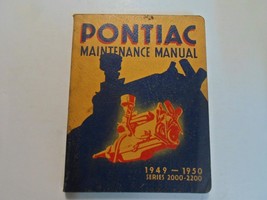 1949 1951 Pontiac Manutenzione Manuale Serie 2000 2200 2V Set Vetrata Worn W/ - £115.60 GBP