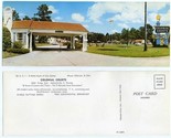 Colonial Courts Motel Jacksonville Florida US Highway 1 Postcard 1960&#39;s - $10.89