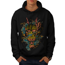 Wellcoda Dragon Asian Myth Evil Mens Hoodie - £27.14 GBP+