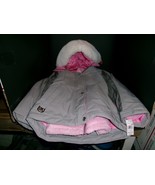 2 Piece 7/8 Female Youth Coat Grey/Pink - £55.44 GBP