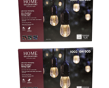 Home Decorators 12-Light 24ft LED Color Changing Outdoor String Light Bu... - £52.32 GBP