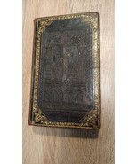 Bible antique priant ratolif. Original. 1846/ Ratisbonne - £248.93 GBP