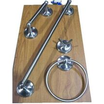 HOMEWERKS WORLDWIDE POGPODTV101 BayPointe Nickle Round Bath Board Display - $103.99