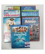Lot of 7 Family &amp; Kids DVD Movies: Rango, Parent Trap, Annie, More Title... - $14.54