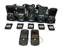 5+2 LOT Motorola MC55A0 Rugged PDA 2D Scanner Touch Display Wi-Fi w Pwr ... - $545.71 CAD