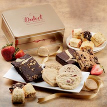 Dulcet Gift Basket Gourmet Brownie and Cookie Snack Signature Gift Baske... - $52.99+