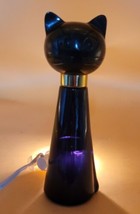 Avon Black Amethyst Perfume Bottle With Some Cologne - £15.82 GBP