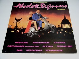 Absolute Beginners Promo Cardboard Album Flat Poster 1986 Double Sided B... - $24.99
