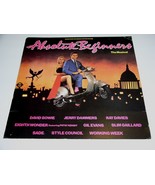 Absolute Beginners Promo Cardboard Album Flat Poster 1986 Double Sided B... - $33.94 CAD
