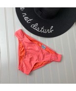 CALIFORNIA WAVES neon pink Bikini swim bottom Size Small classic - $270.01 MXN
