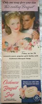 Cashmere Bouquet Soap Loved By Millions Magazine Print Advertisements Ar... - £4.71 GBP