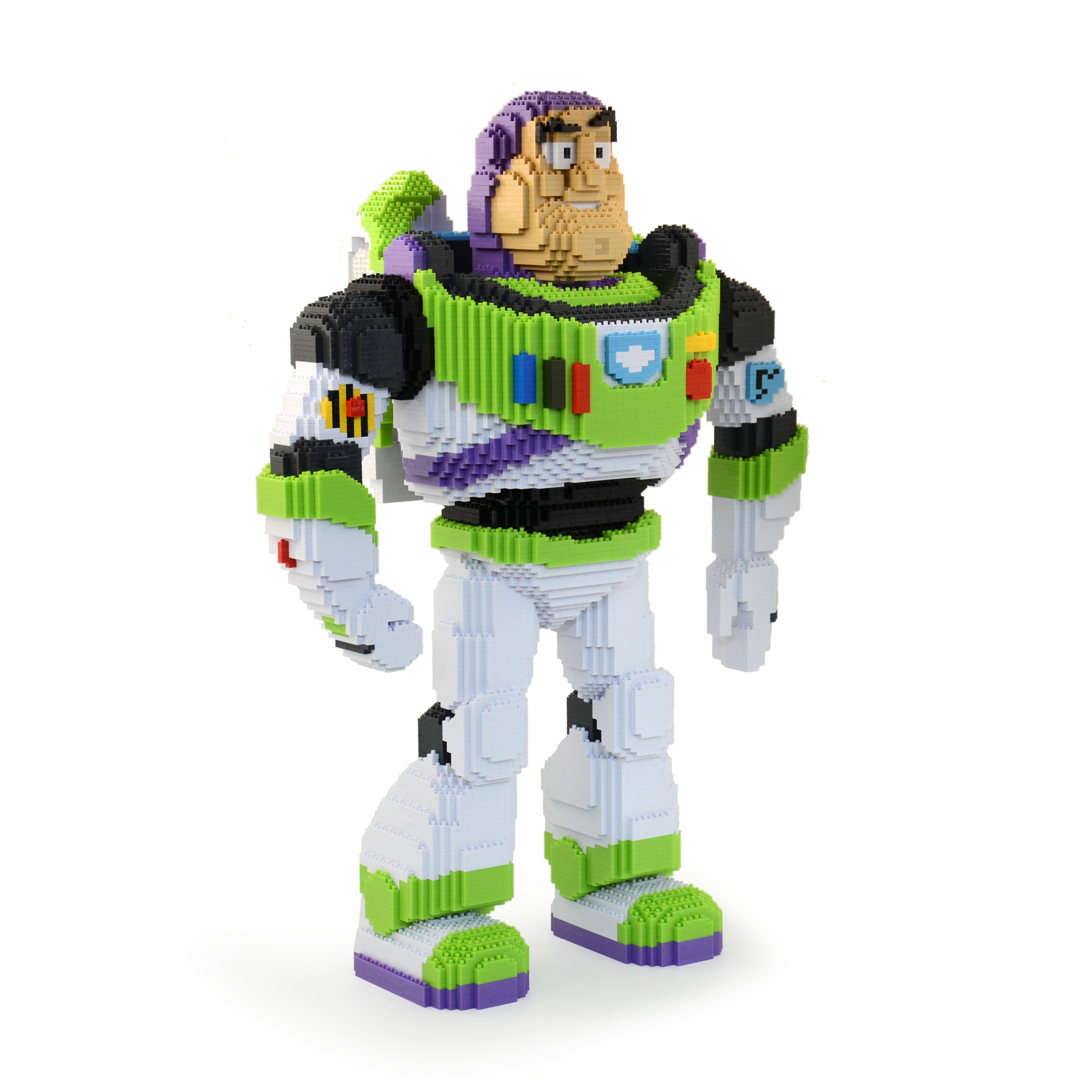 Buzz Lightyea (Toy Story) Brick Sculpture (JEKCA Lego Brick) DIY Kit Item image 3