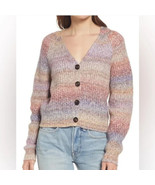 nwt $198 RAILS Josie space dye cardigan XS v-neck button down sweater new - £63.74 GBP