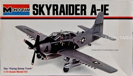 Monogram 1/72 Scale Skyraider A-1E &quot;Flying Dump Truck&quot; 6807 - £12.39 GBP